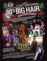 80′ Big Hair Rock Starz Reunion