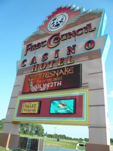 Casino sign