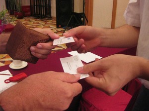 名刺交換