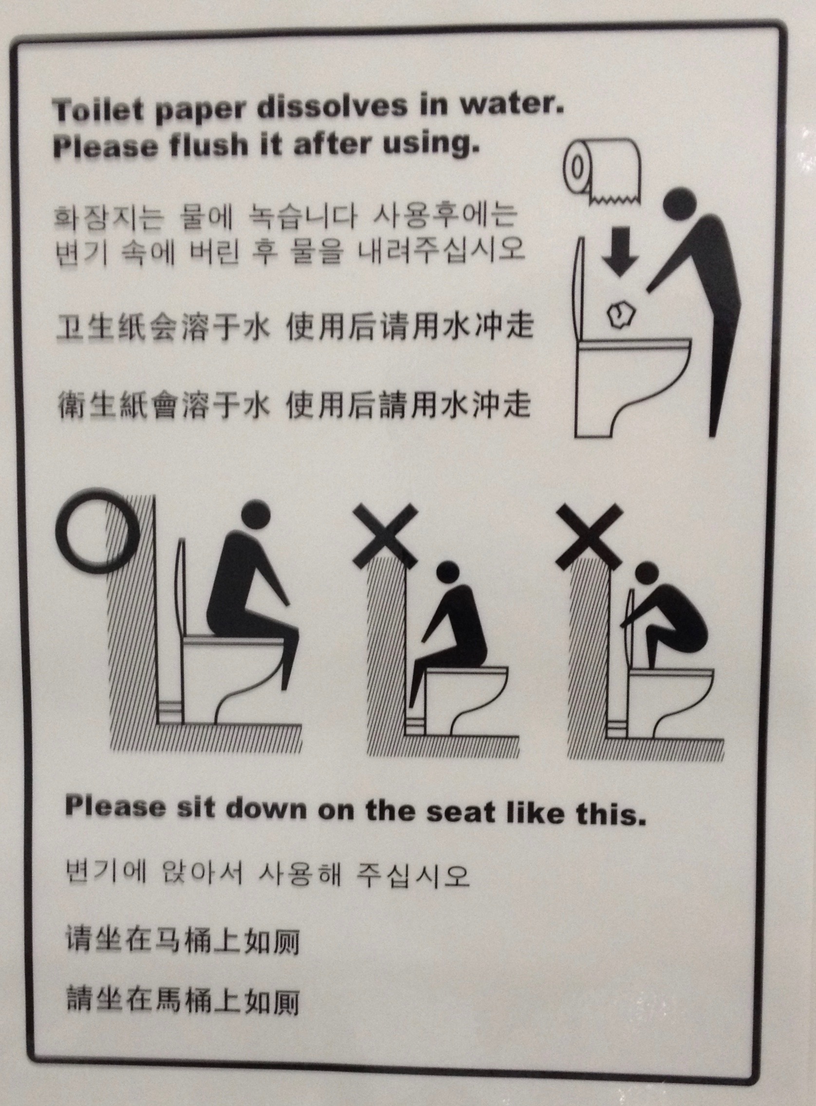 アメリカのトイレは不衛生?