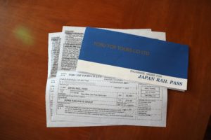 JR Pass引換券