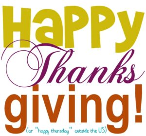 Happy Thanksgiving
