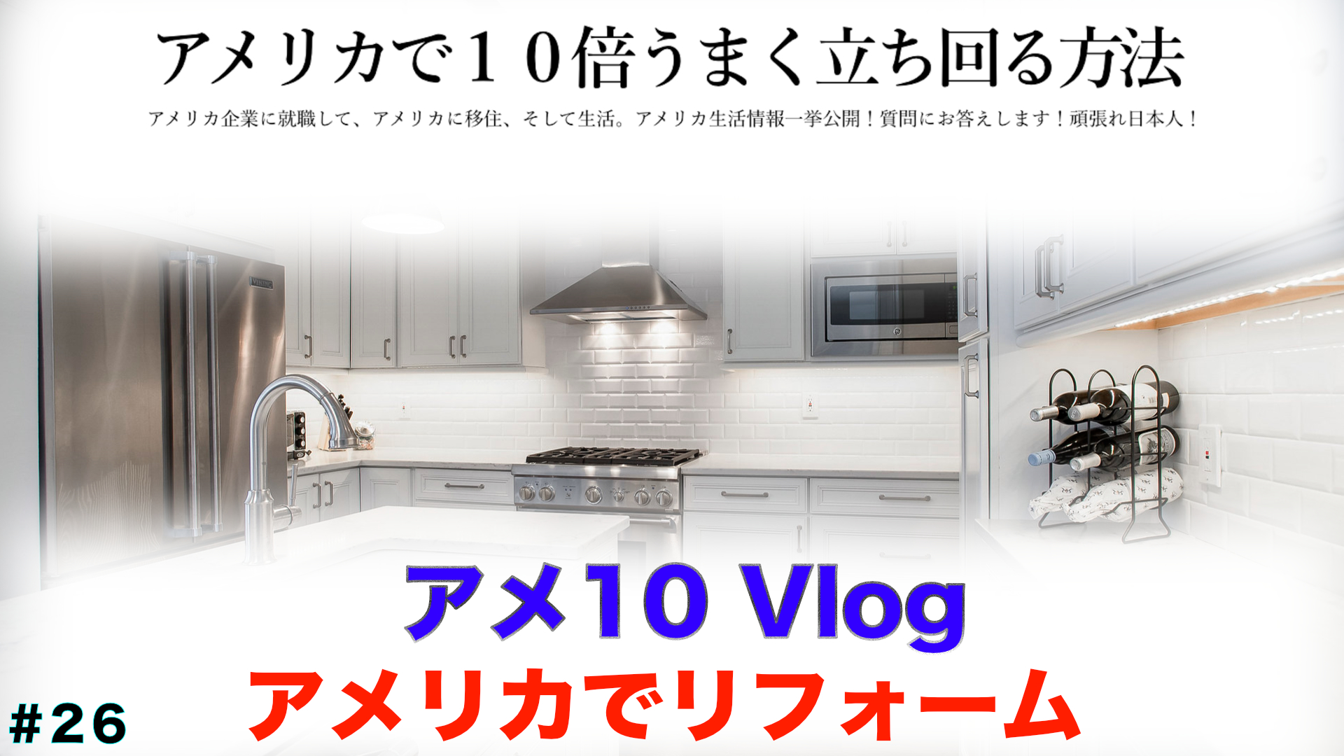 【アメ10 Vlog】アメリカでリフォーム