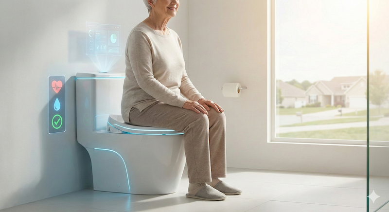 2026年最新AgeTech：AIトイレが変えるアメリカの老後健康管理